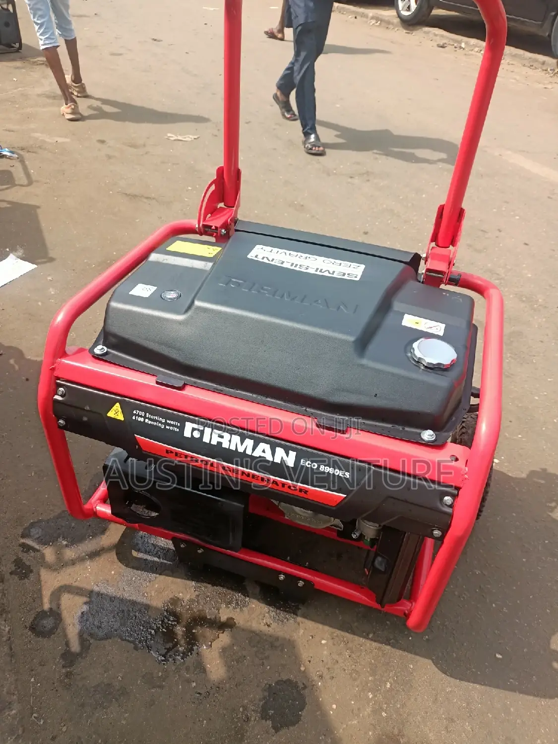 Used 6.1kva Firman Generator  Copper Coil