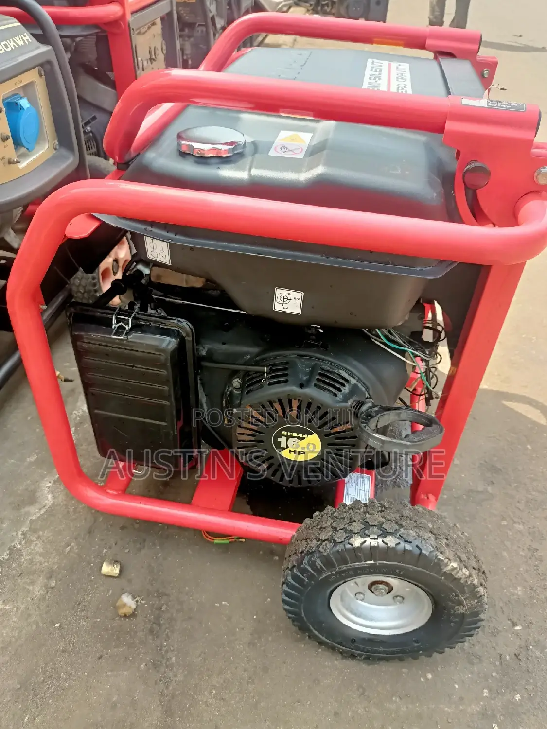 Used 6.1kva Firman Generator  Copper Coil