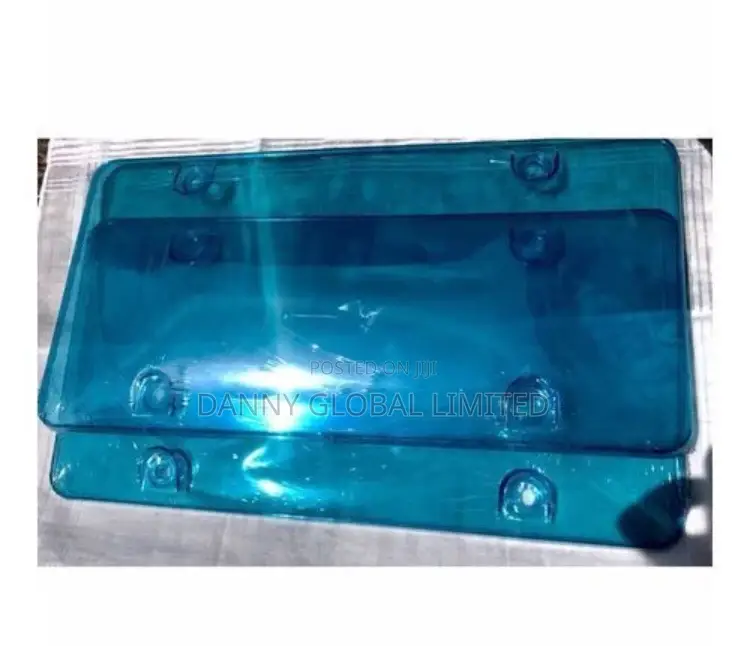 Universal 2 PCS of Blue Plate Number Cover
