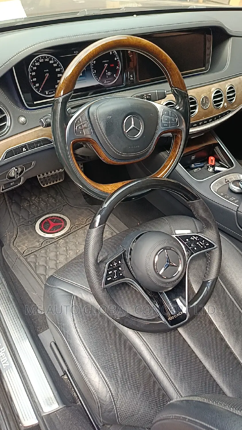 Mercedes Benz S Class Upgrade Steering Wheel