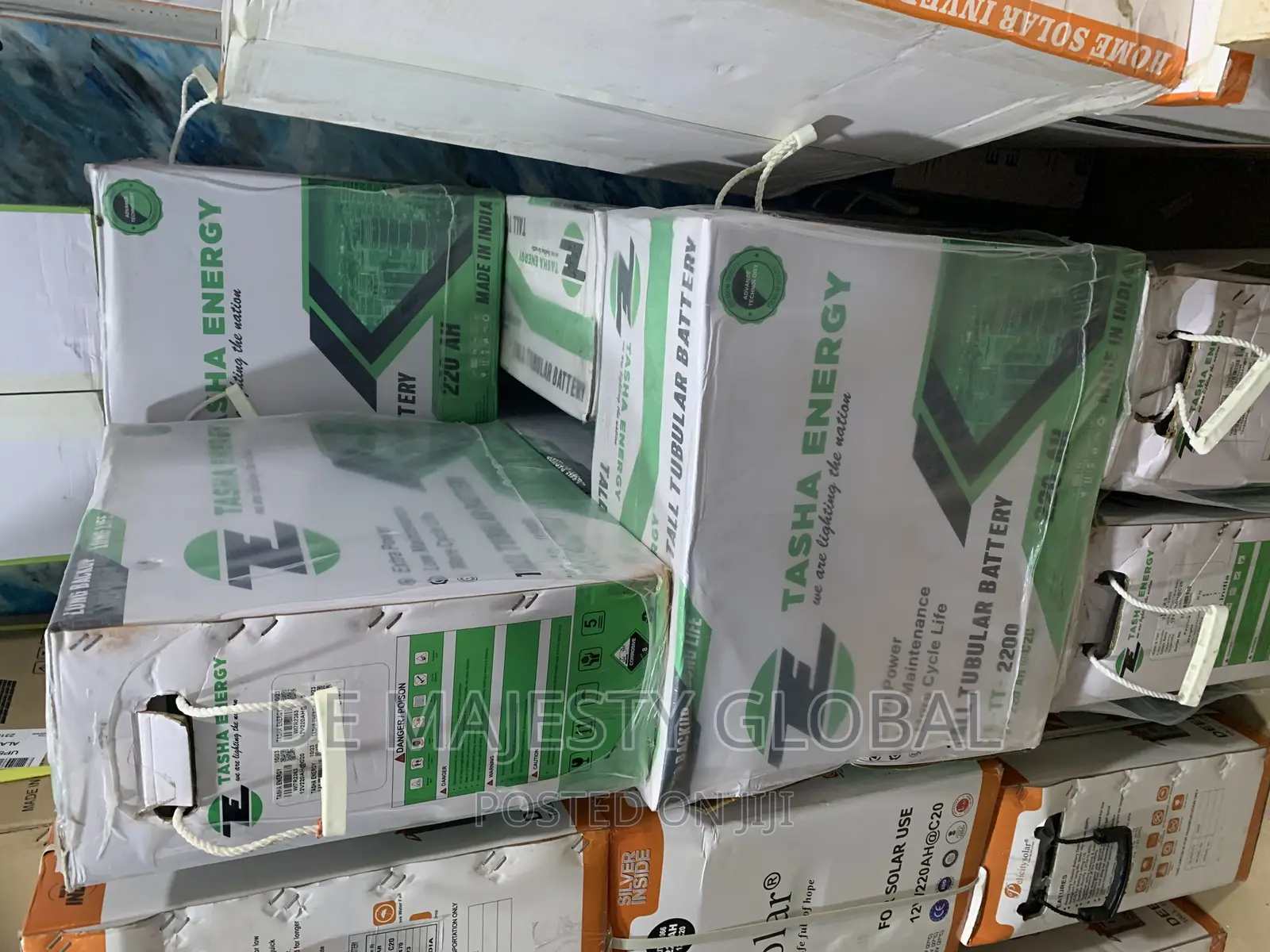 220A Tasha Tubular Battery With 2yrs Warranty