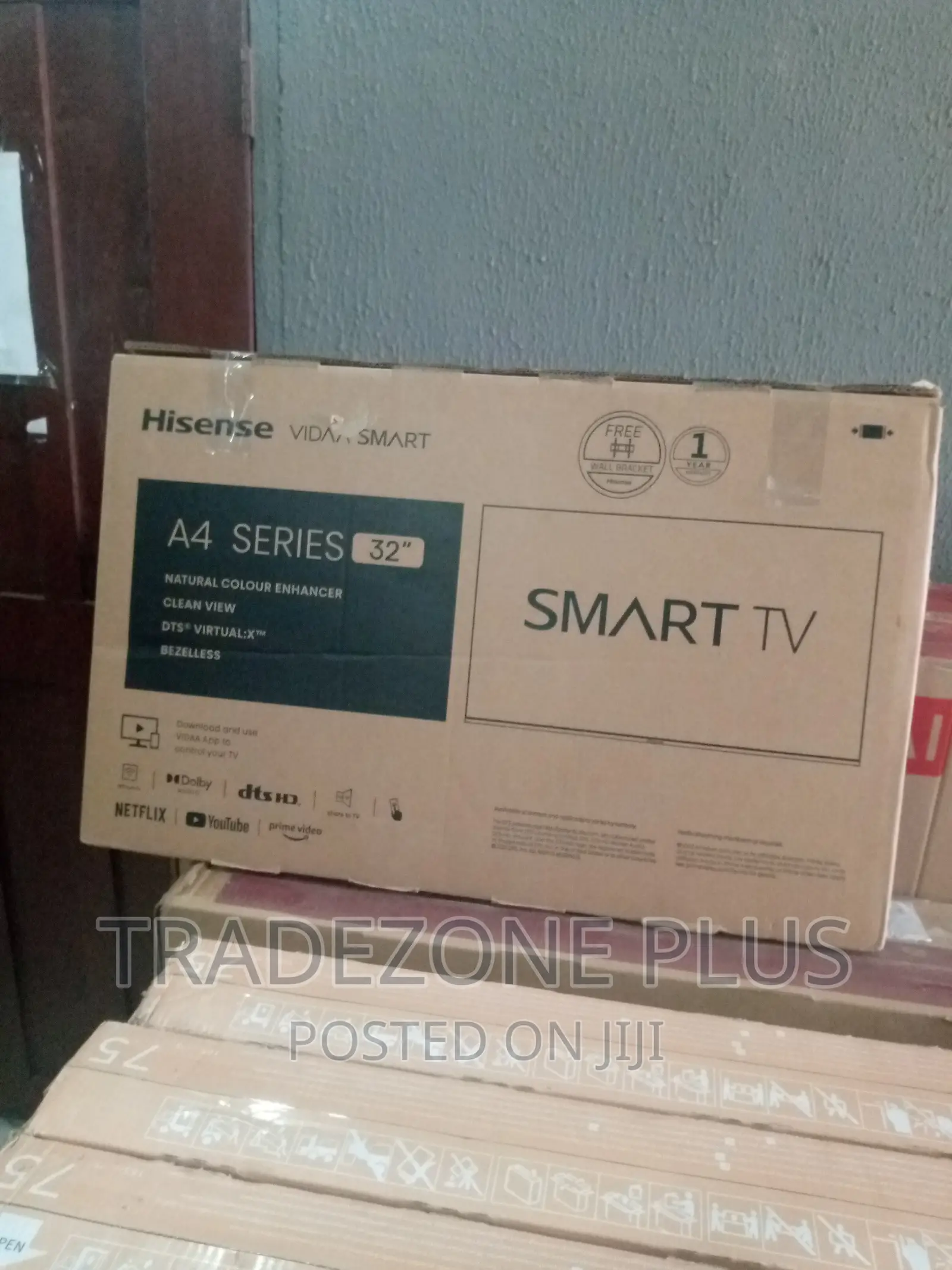 Hisense 32 Inch Smart TV With Netflix+Youtube
