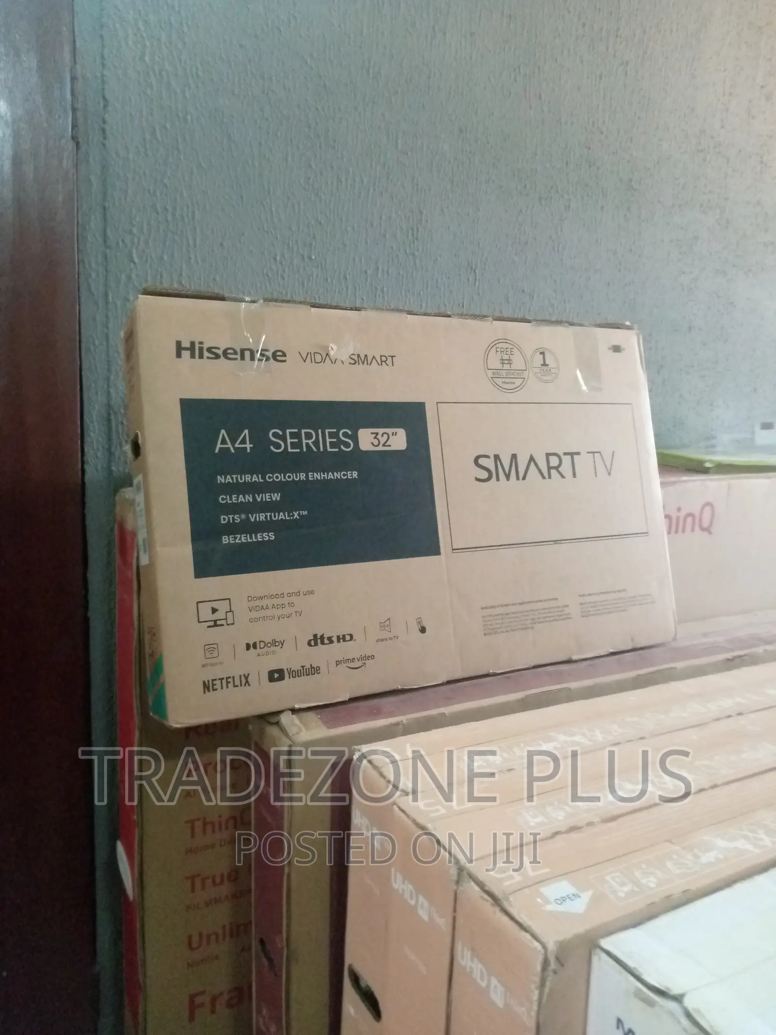 Hisense 32A4H Smart TV With Wifi+Youtube