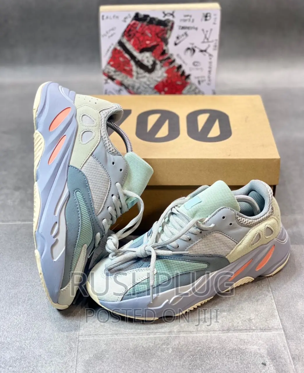 Luxury Adidas Yeezy Boost 700 Inertia Sneakers