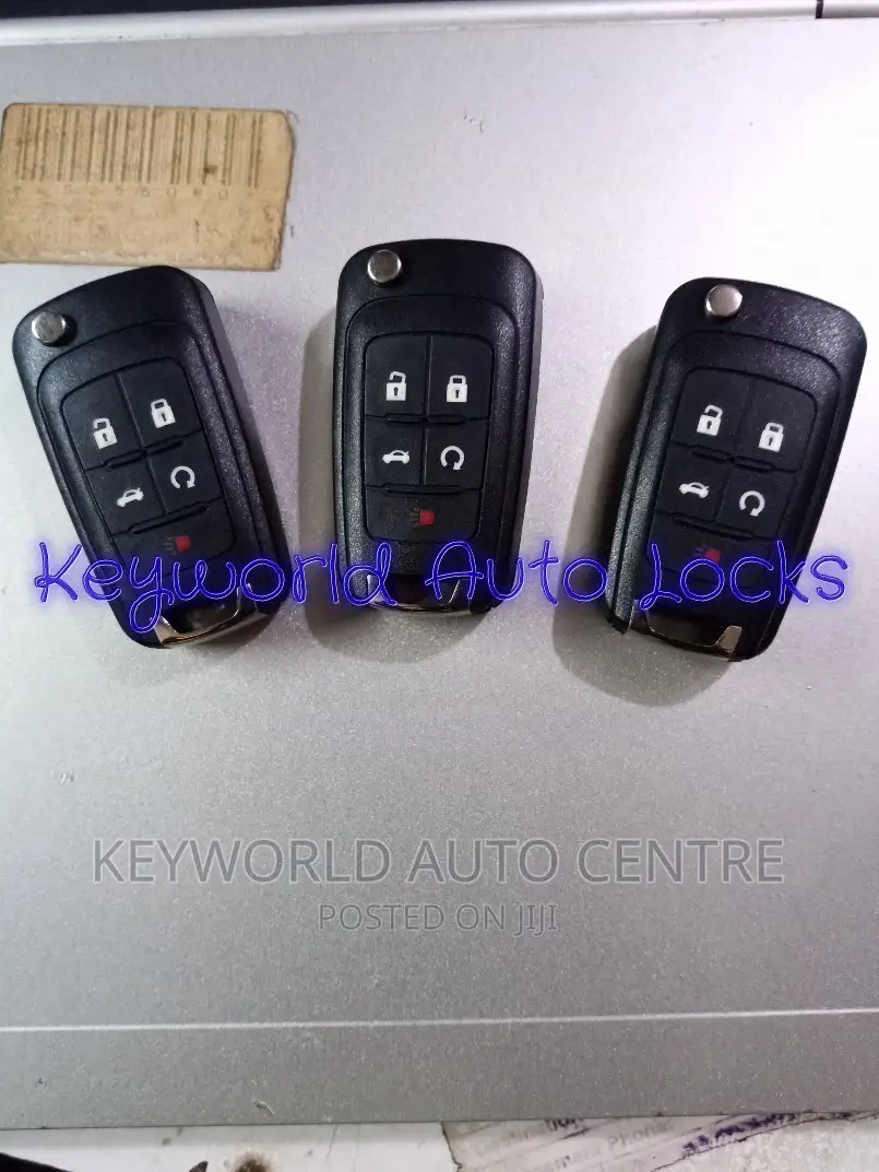 Chevrolet Equinox, Chevrolet Camaro, GMC 5buttons Remote Key