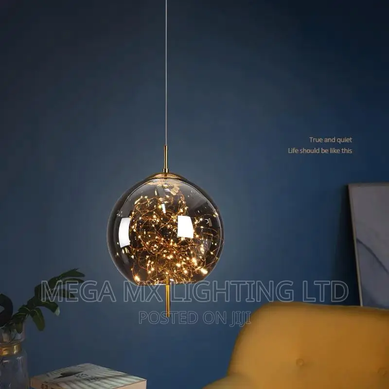 Nordic Sphere Glass Pendant Light (30cm)