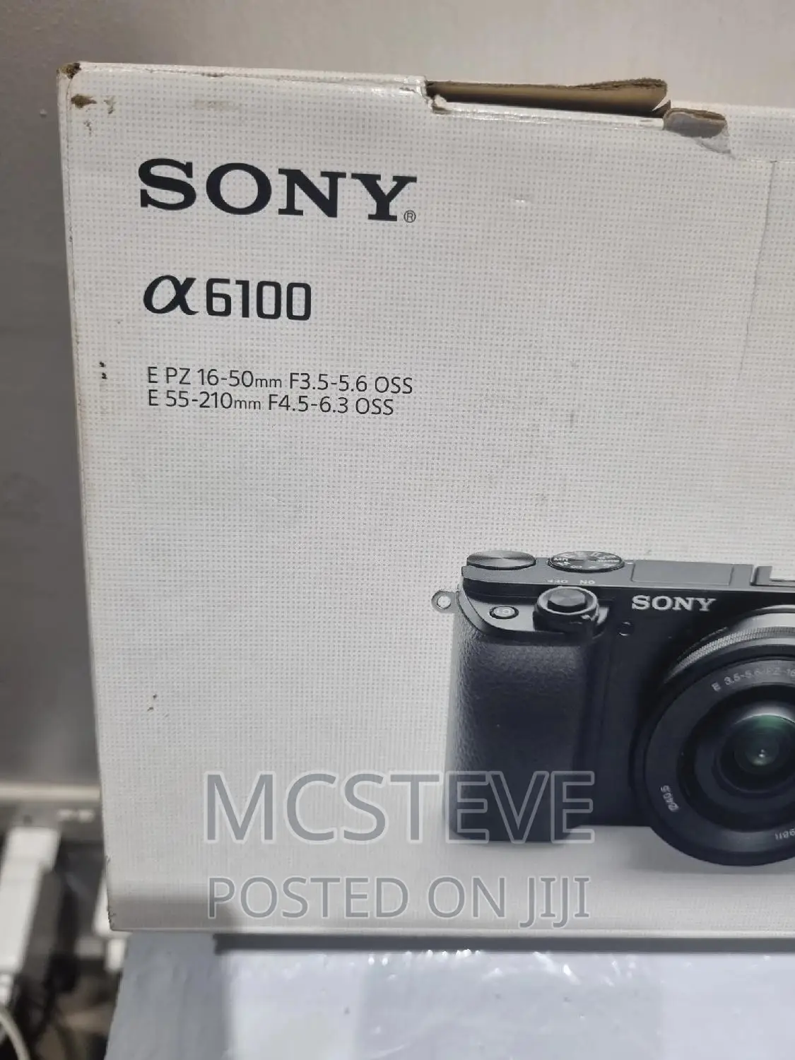 Sony A6100 Camera With 16 - 50MM and 55 - 210MM Lenses