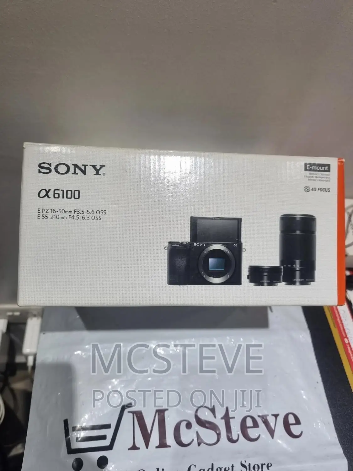 Sony A6100 Camera With 16 - 50MM and 55 - 210MM Lenses