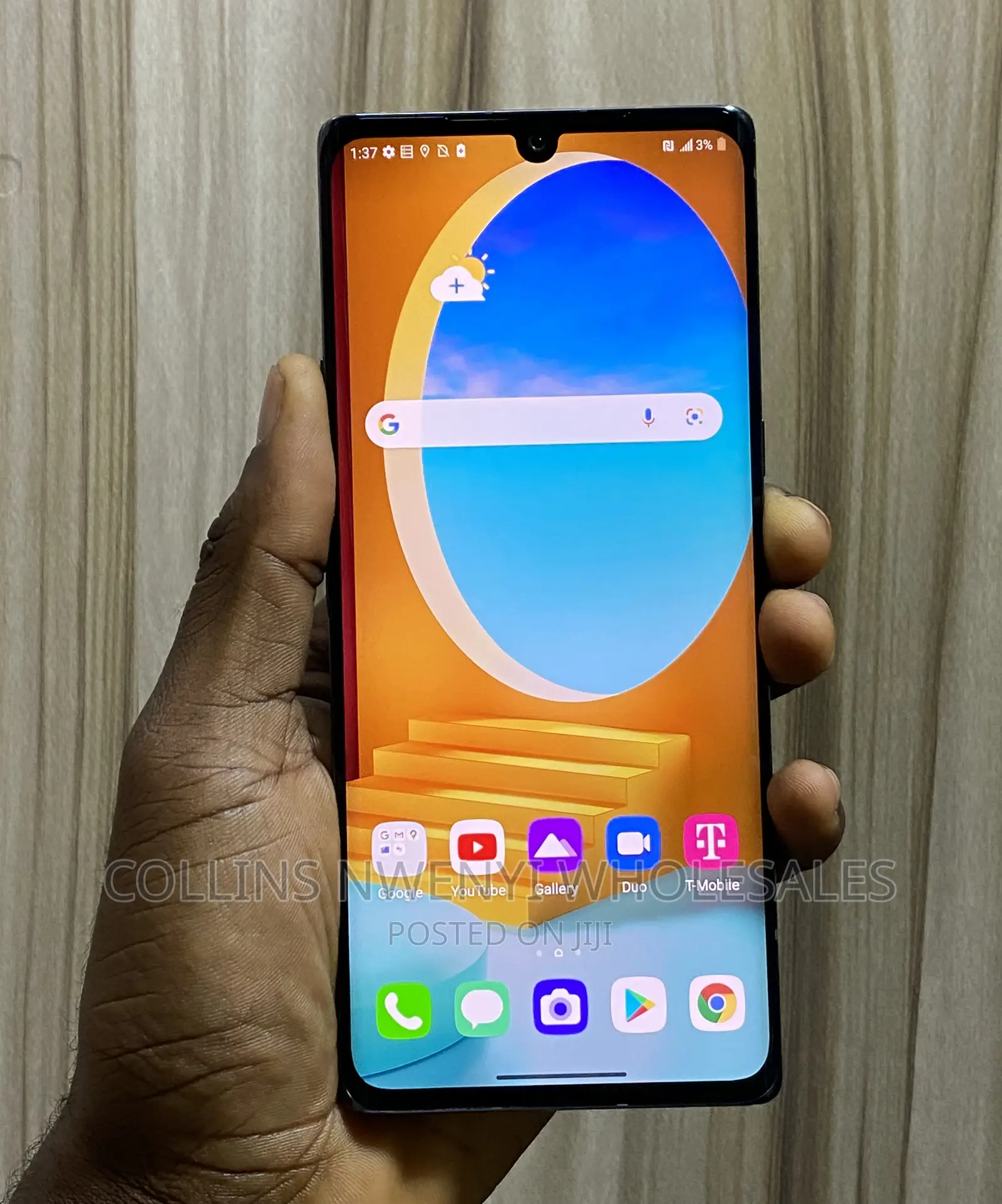LG Velvet 5G 128 GB Black