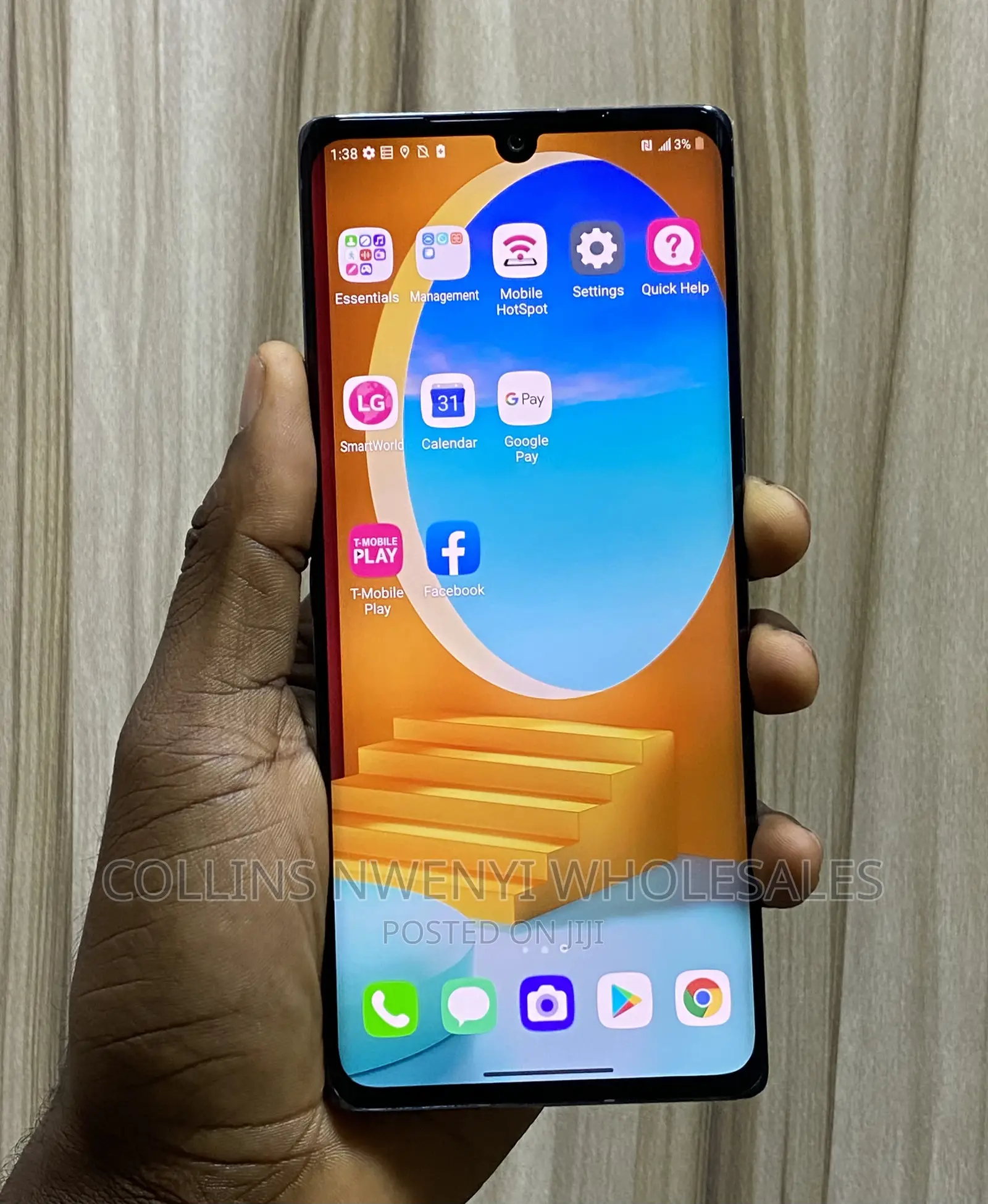 LG Velvet 5G 128 GB Black