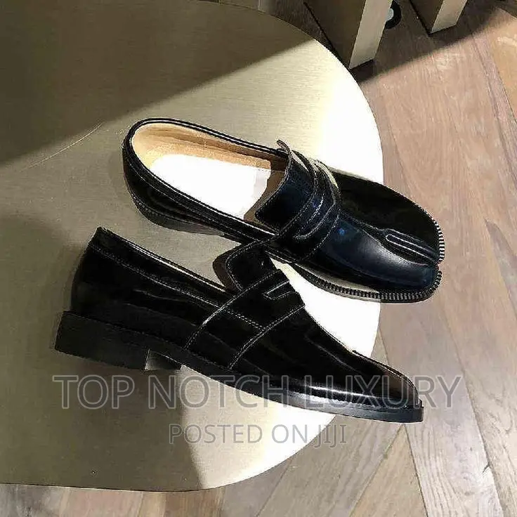 Original Maison Margiela Tabi Leather Loafers*Men Women