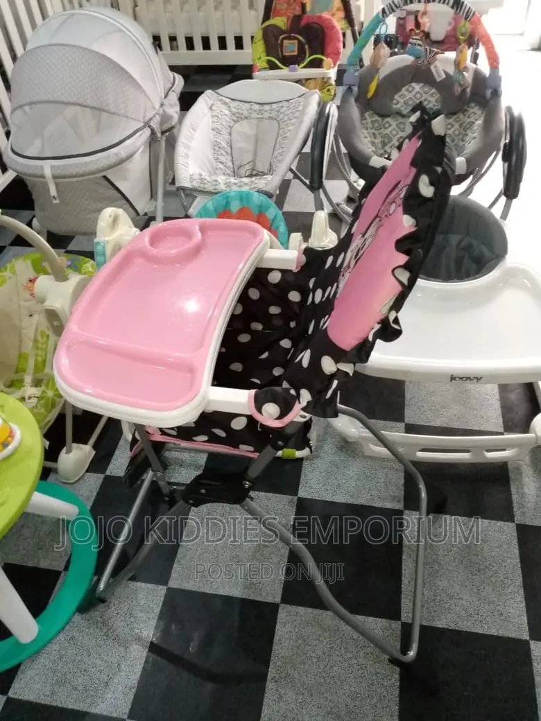 US Used Minnie Mouse Baby Feeding High Chair in Excellent