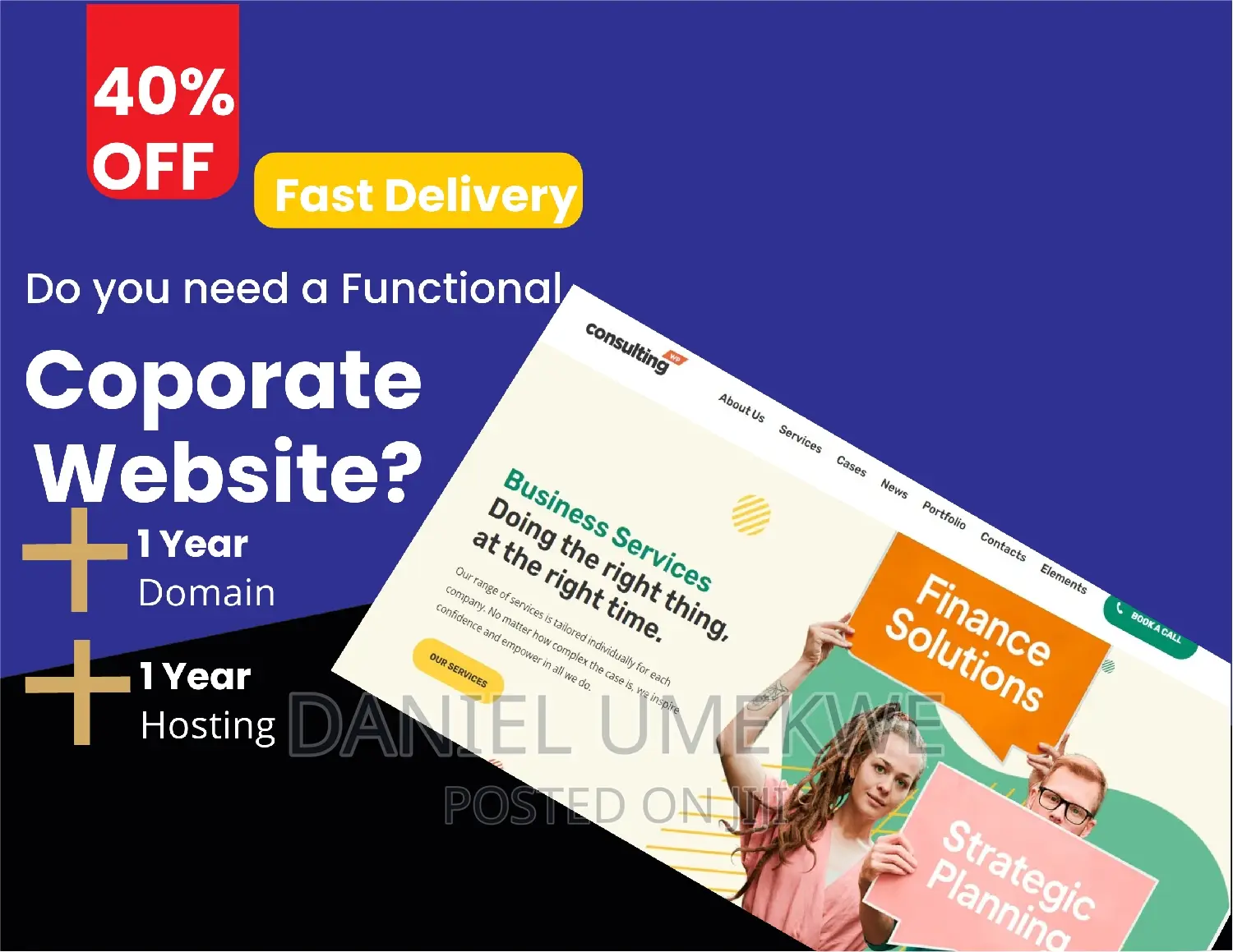 We Will Develop A Corporate Website For Your Business