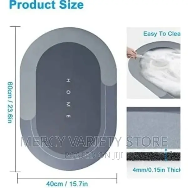 Water Absorbent Foot Mat- Big