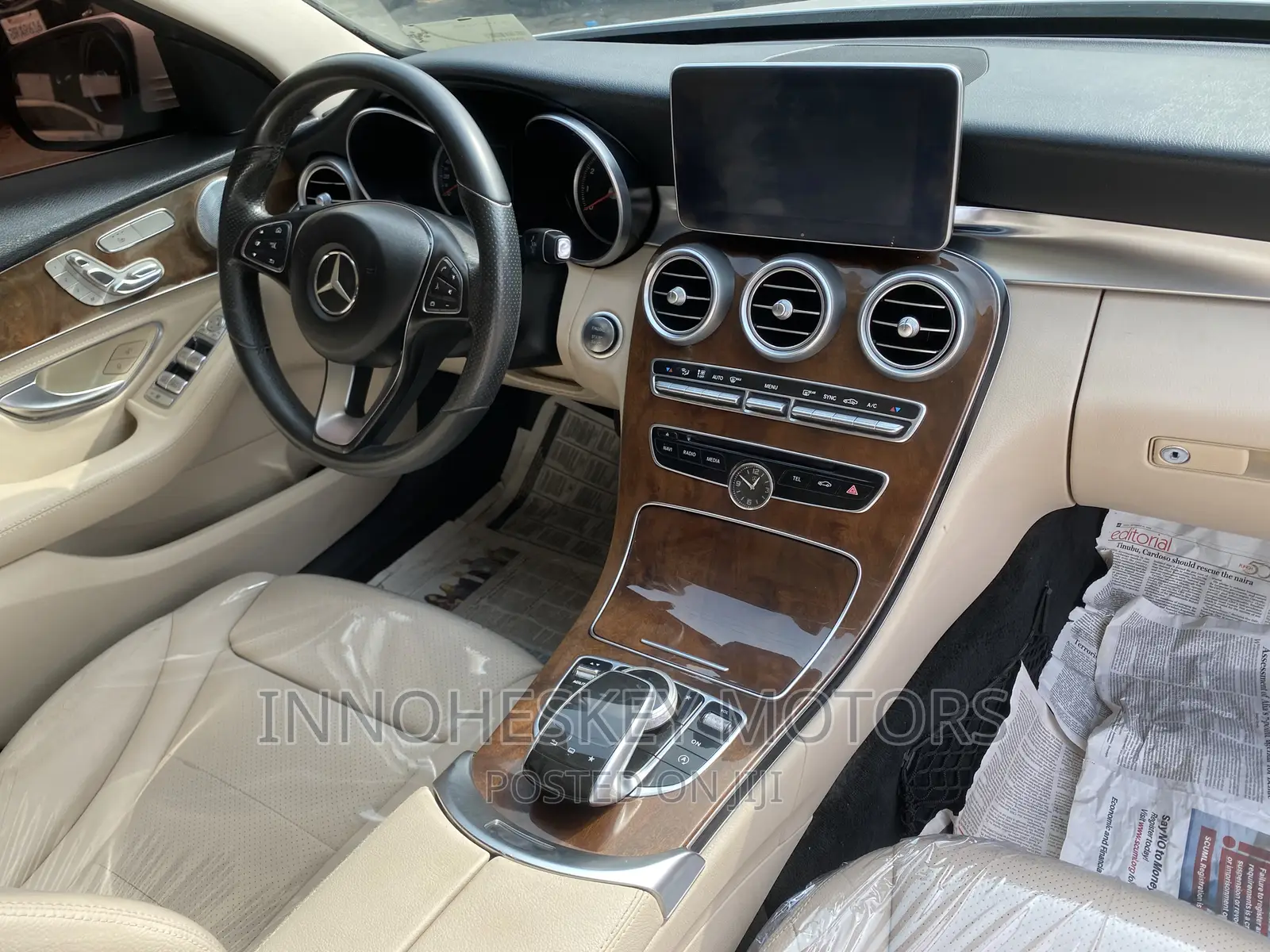 Mercedes-Benz C300 2016 White