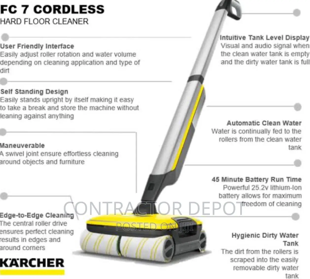 Karcher Hard Floor Cleaner Fc 7 Cordless