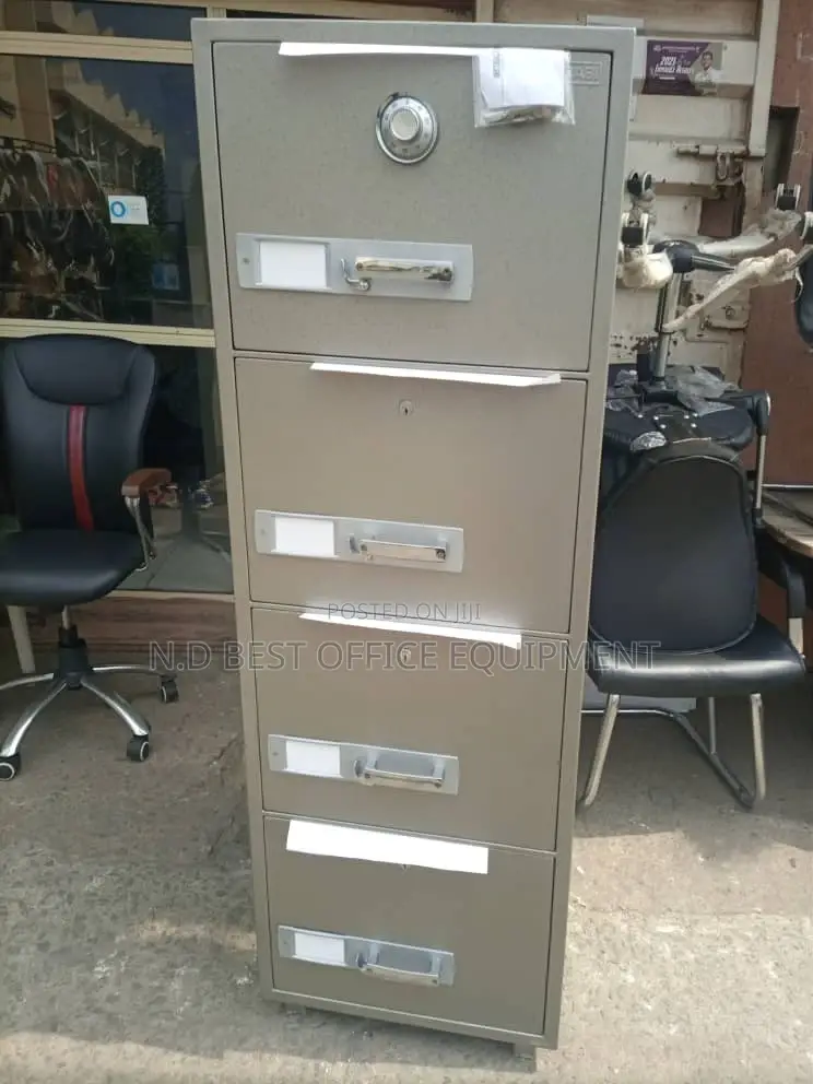 Four Drawings Fireproof Safe Cabinets