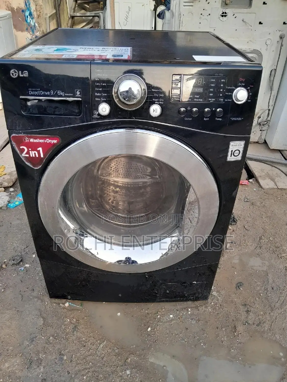 9kg LG Direct Drive Washing Machine