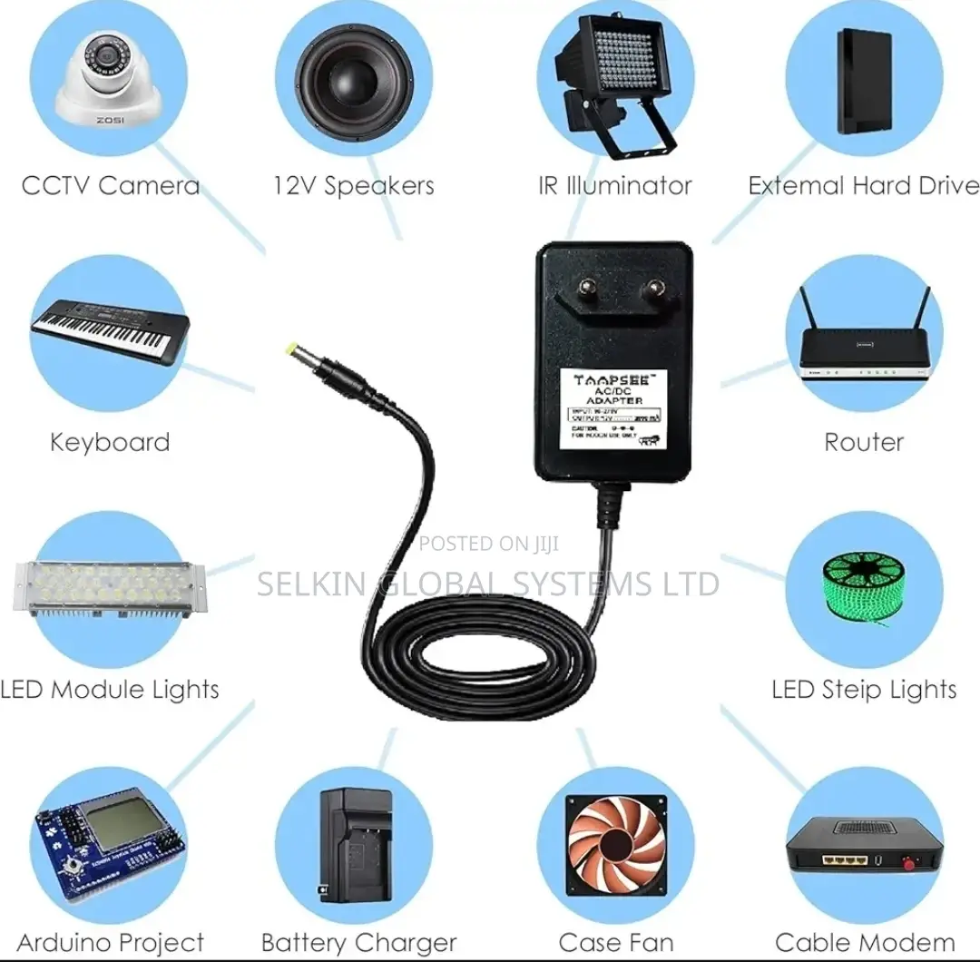 12v Charger Power Adapter