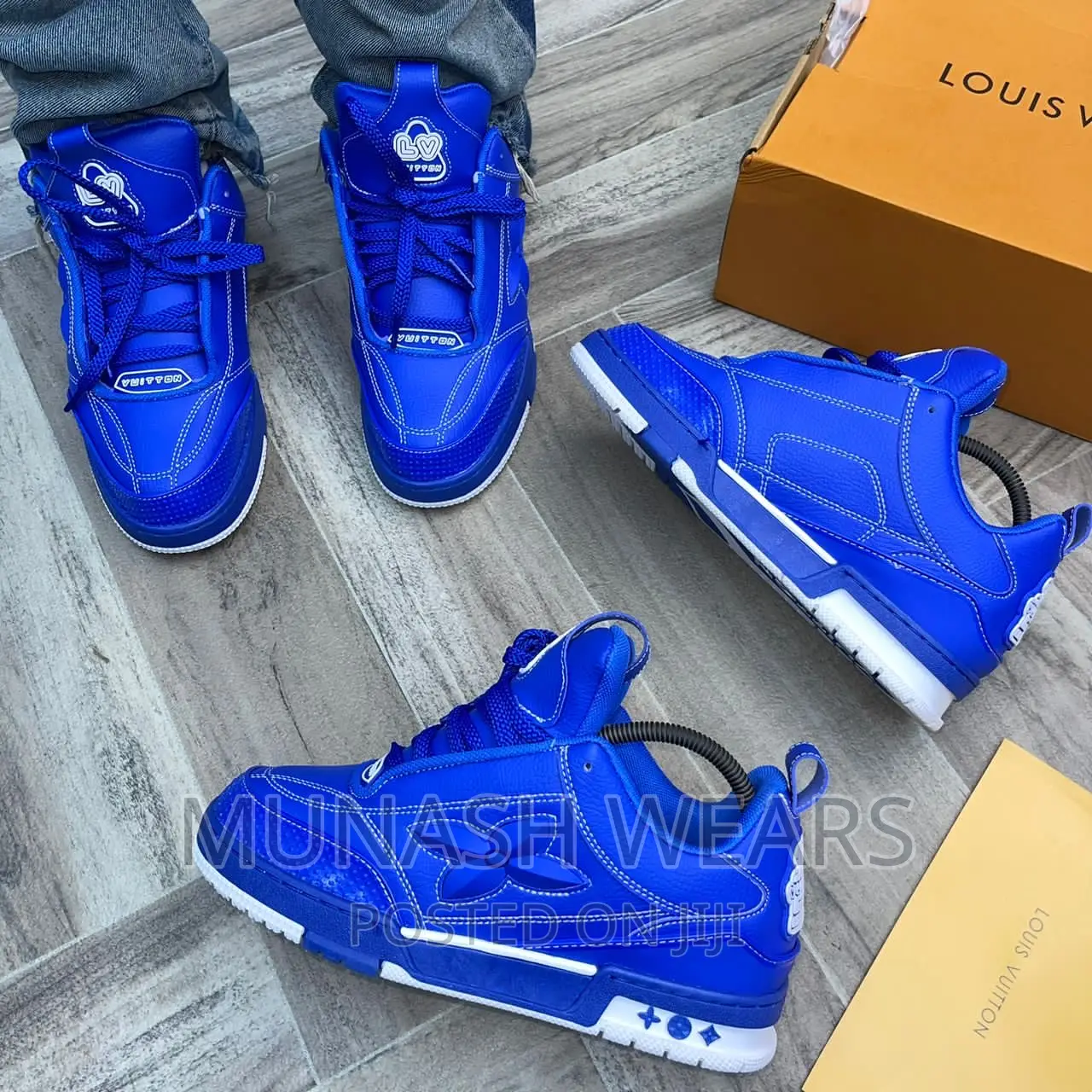 Original Louis Vuitton Luxury Sneakers