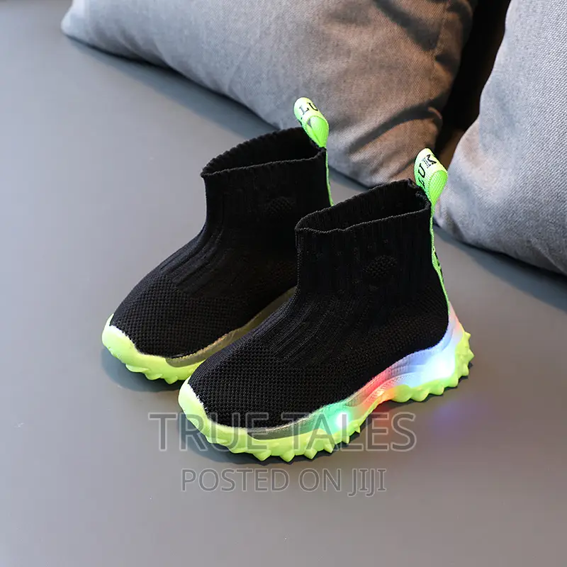 Boy's Girl's Socks Sneakers Boots With Led Lights