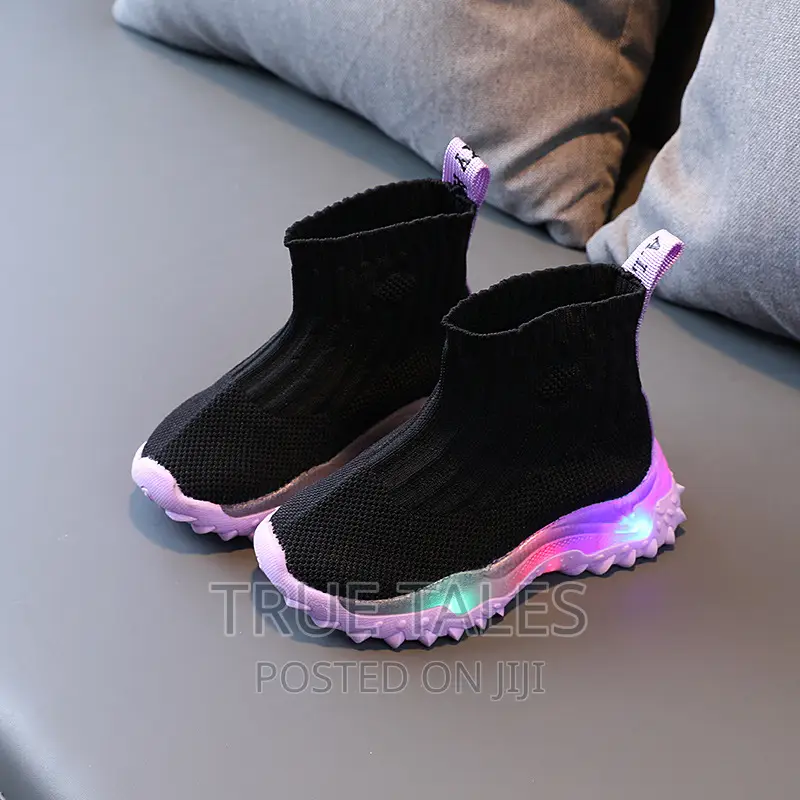 Boy's Girl's Socks Sneakers Boots With Led Lights