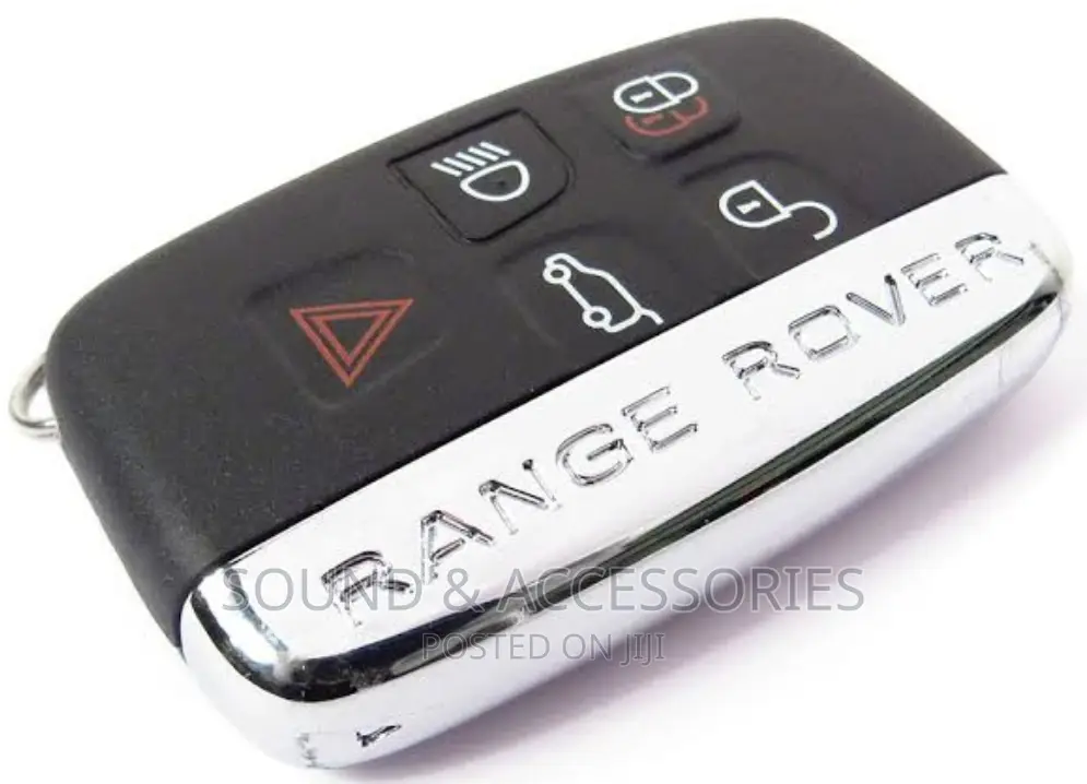Range Rover Evoque 5 Button Replacement Keyshell