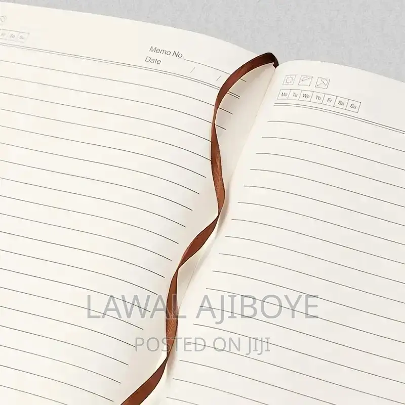 160 Pages of Premium Quality Paper A5 Minimalist Cover Noteb