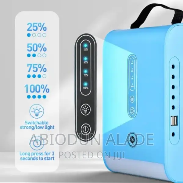 System Power Storage Solar Light Kits Dp-7716 - 12000mah