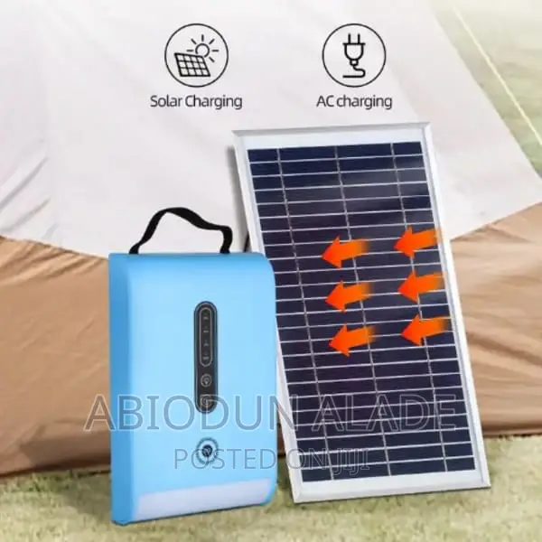 System Power Storage Solar Light Kits Dp-7716 - 12000mah
