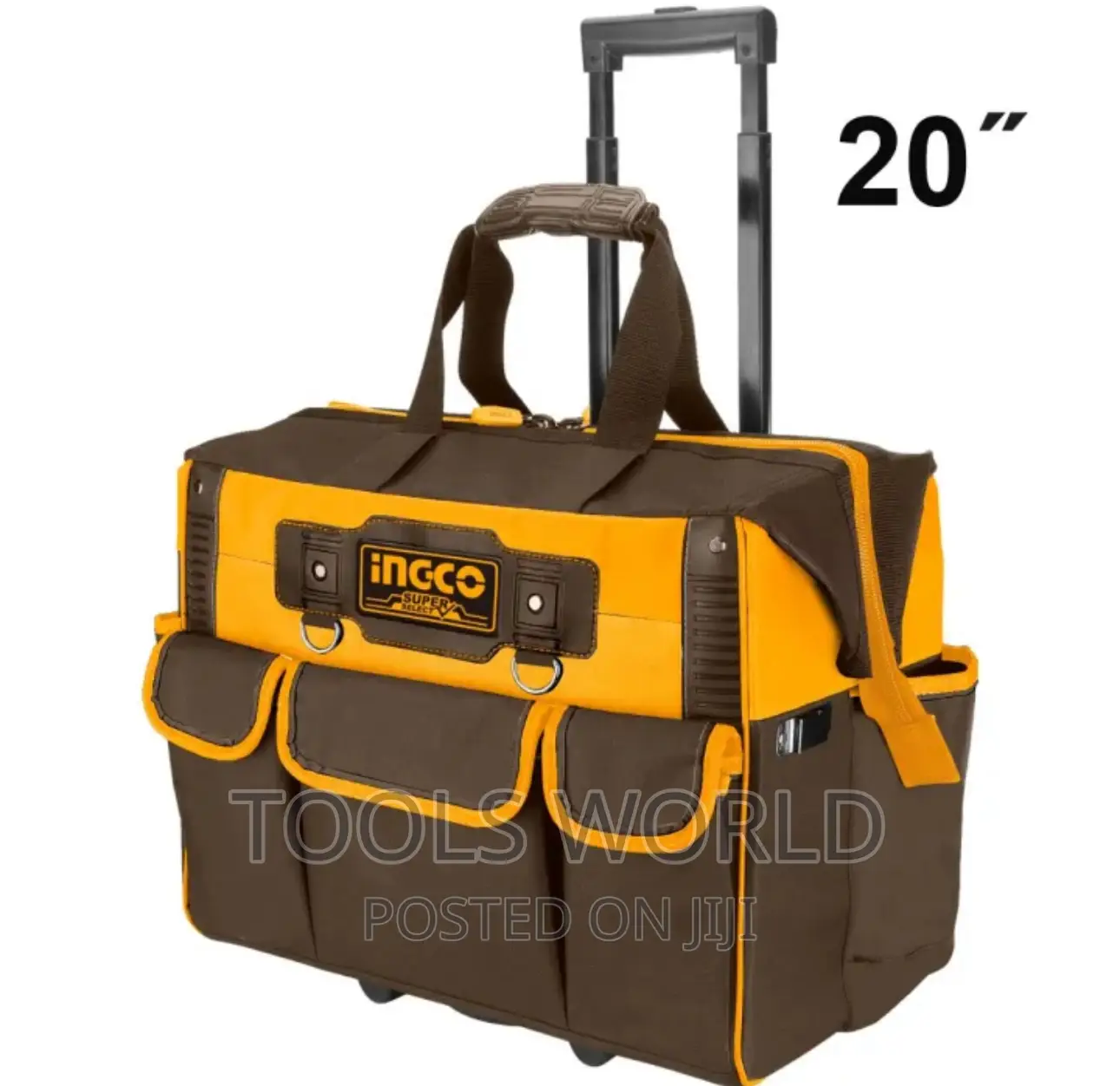 20inch Industrial Rolling Rigid Tool Bag Organizer Box