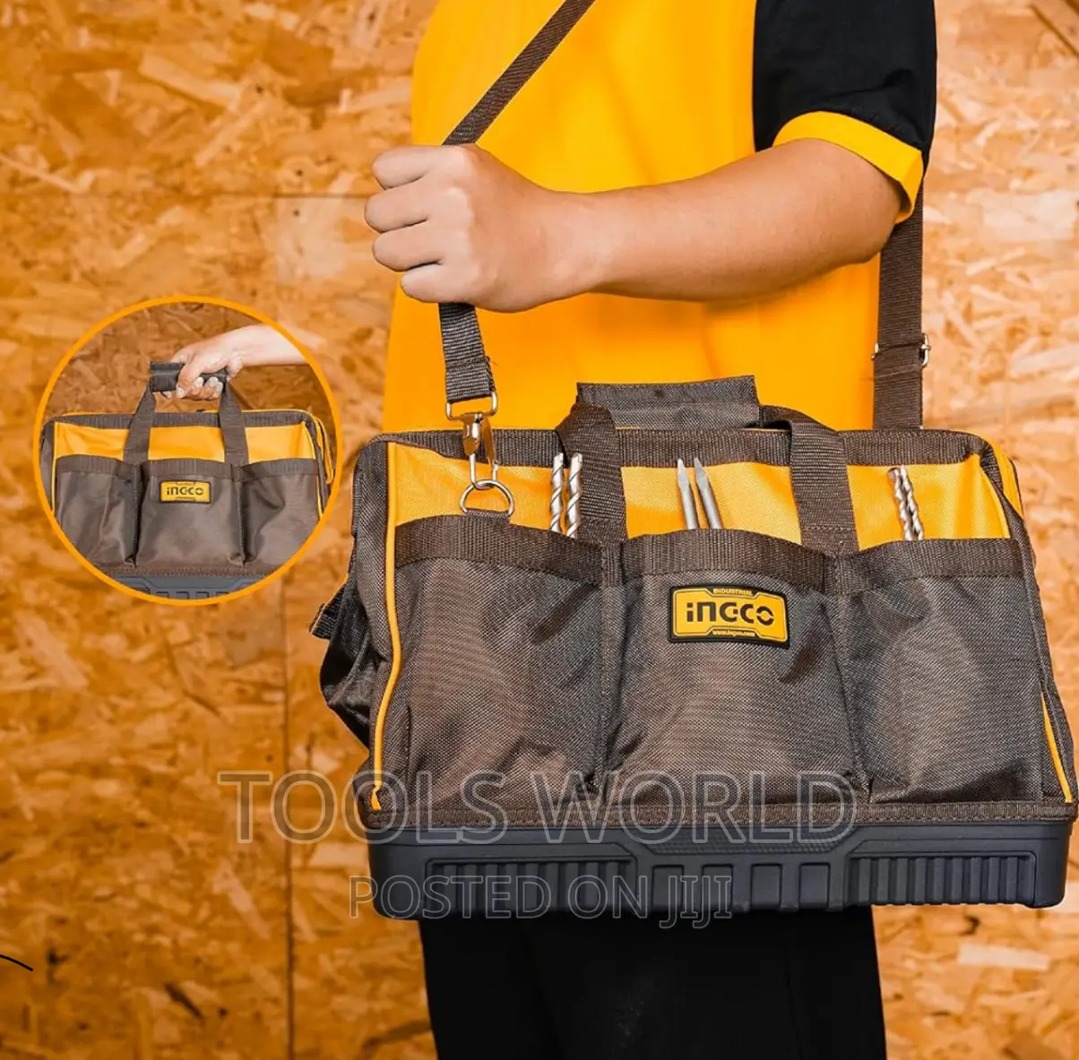 Ingco Bag for Tools 40 Cm Ingco Htbg03 Industrial 16”