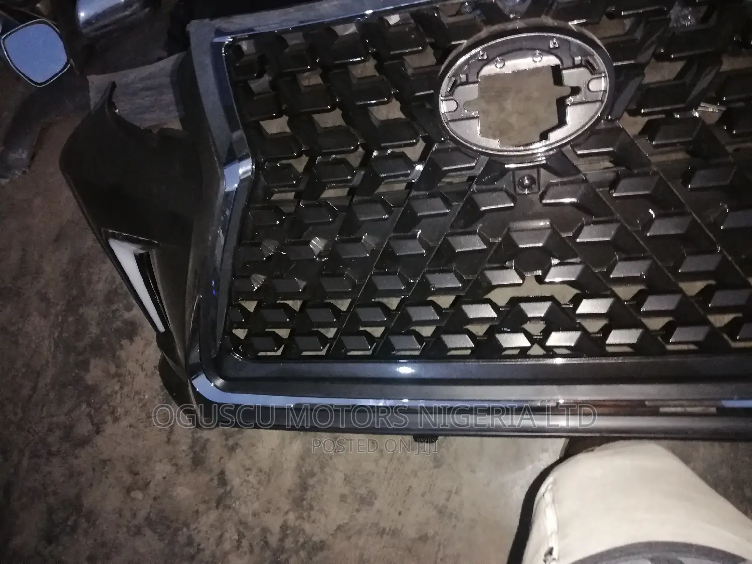 Complete Front Bumper Prado Lexus Face 2018 Model