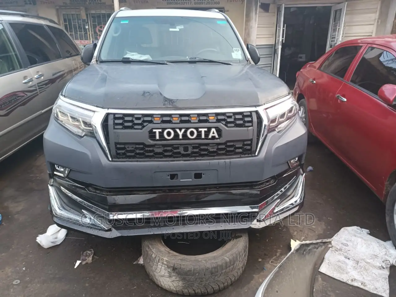 Gx470 Upgrade to Prado 2018-2020 3 Touch and Toyota Logo