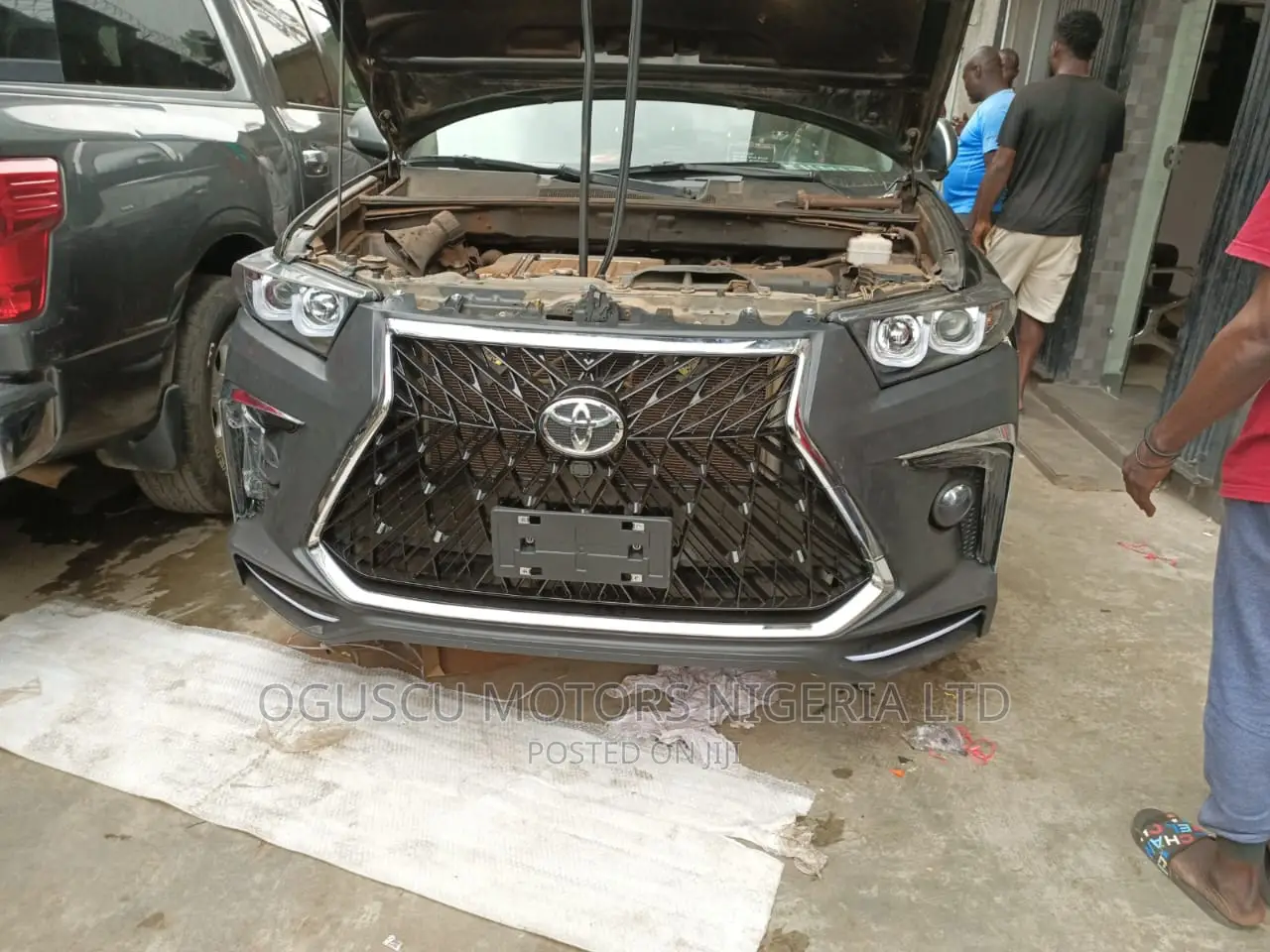 Highlander 2012 Model Upgrade To 2018 Lexus Face