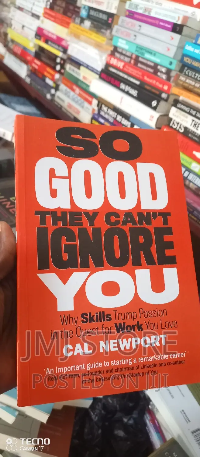 Be So Good They Can't Ignore You