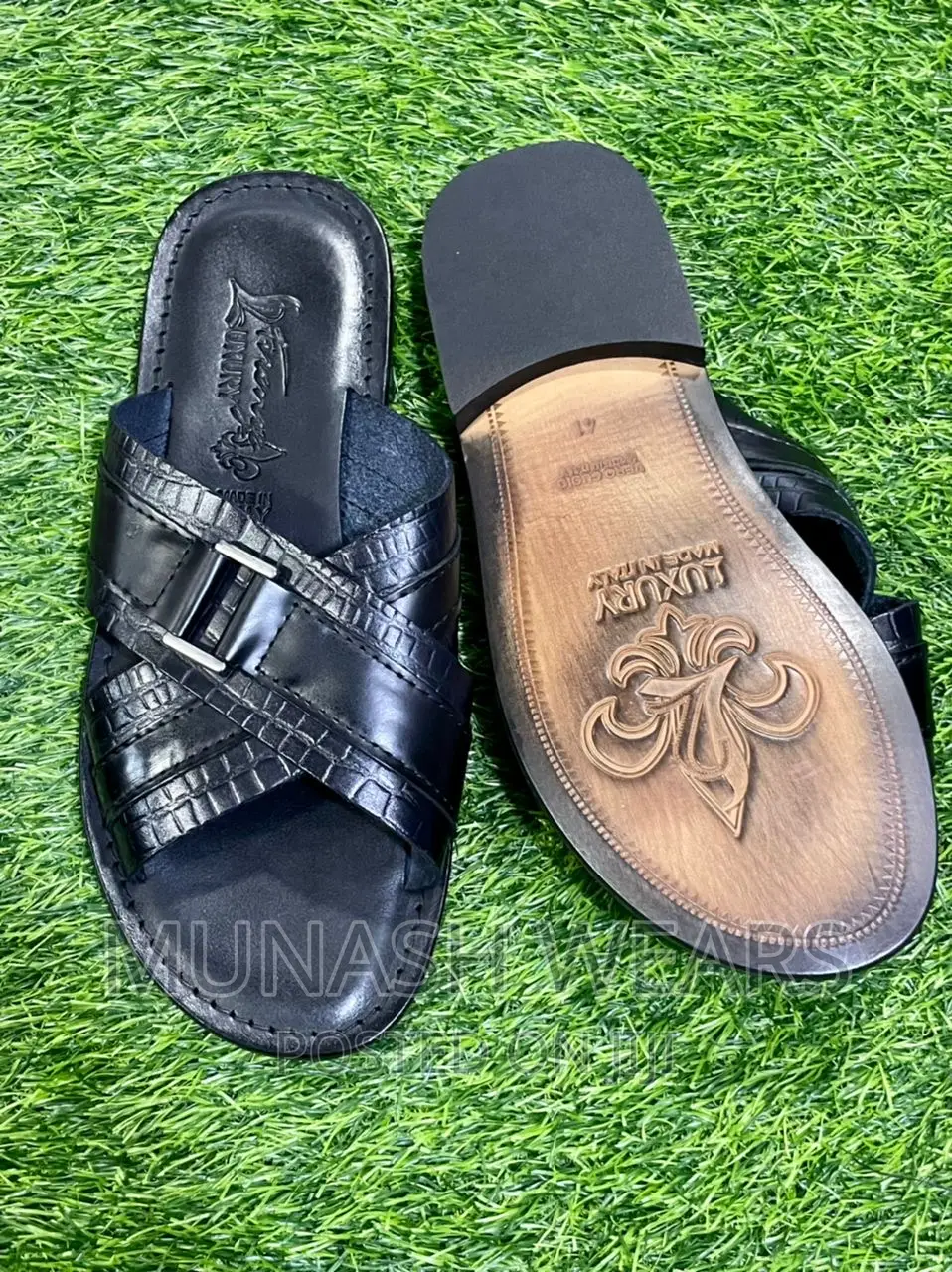 Original Italian Leather Slipers COLLECTION’S