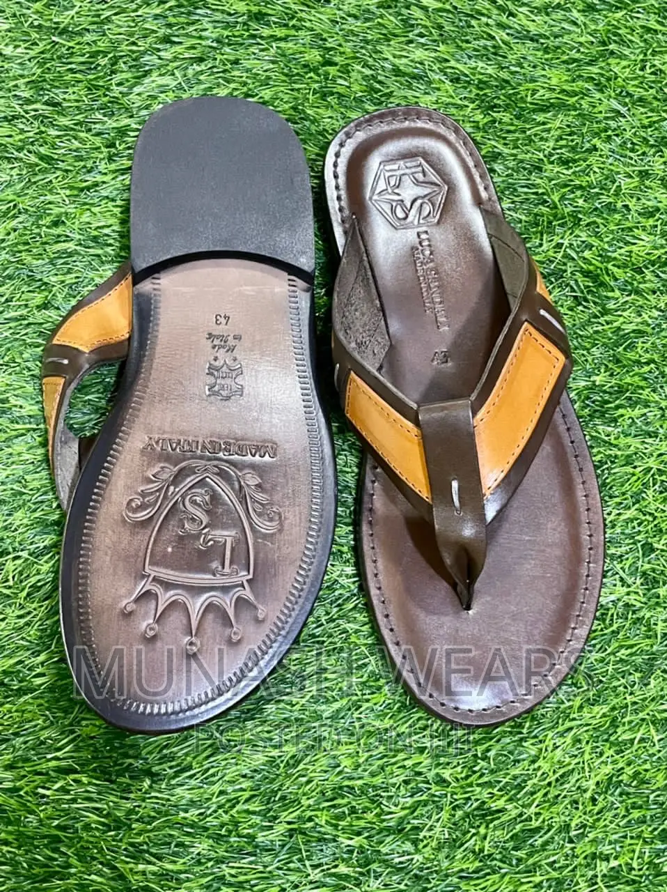 Original Italian Leather Slipers COLLECTION’S
