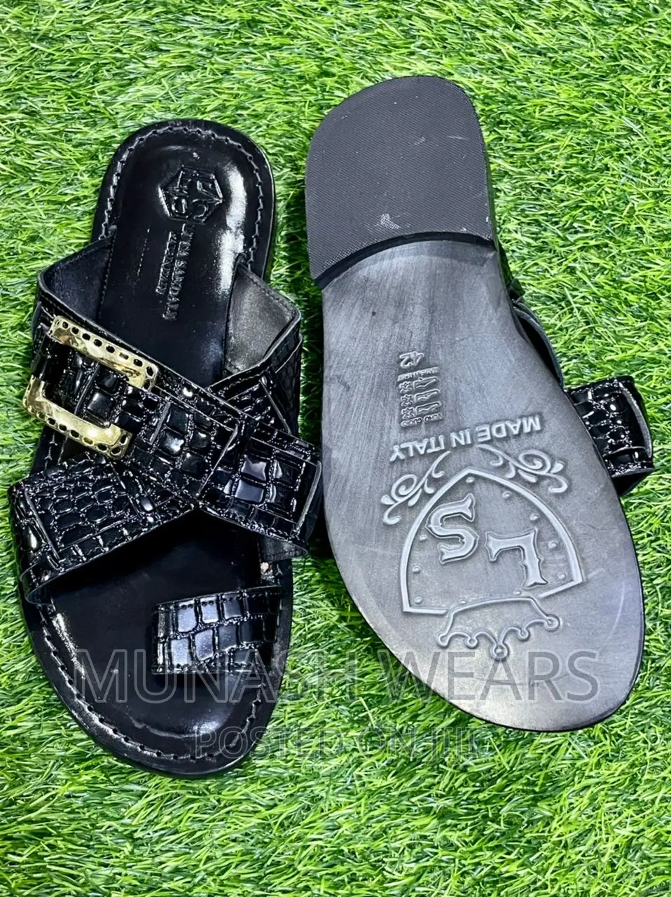 Original Italian Leather Slipers COLLECTION’S