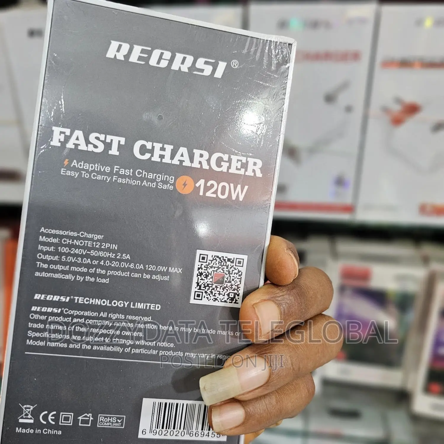 Recrsi 120w 2 Pin Fast Charger