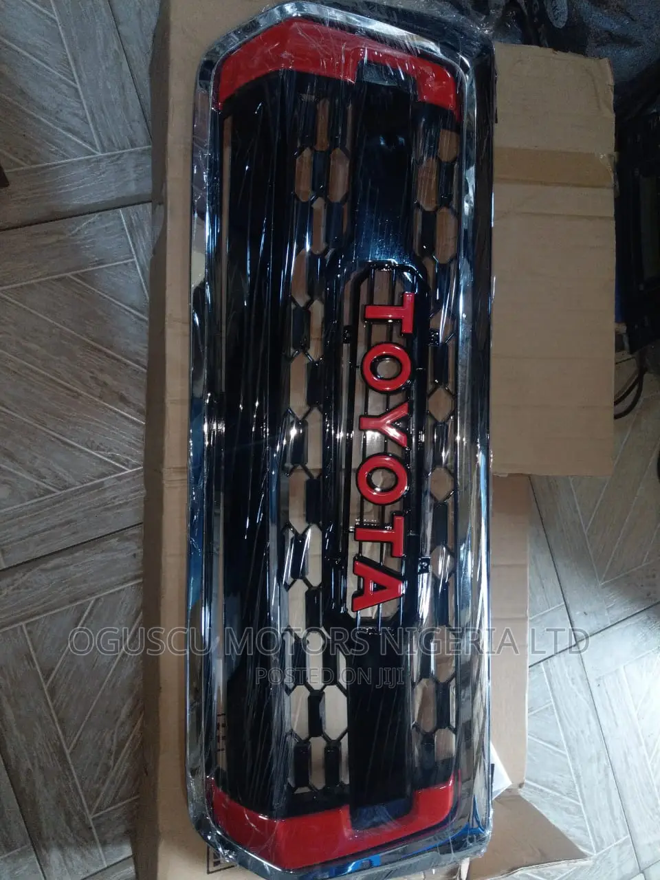 Front Grille Hilux 2015 Tiger Face With Toyota Logo
