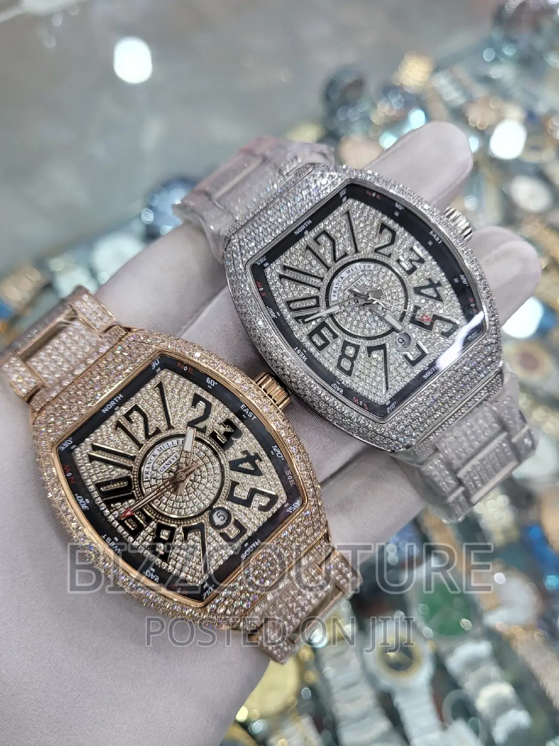 Original FRANCK Muller Iced Out Watch Available in Store