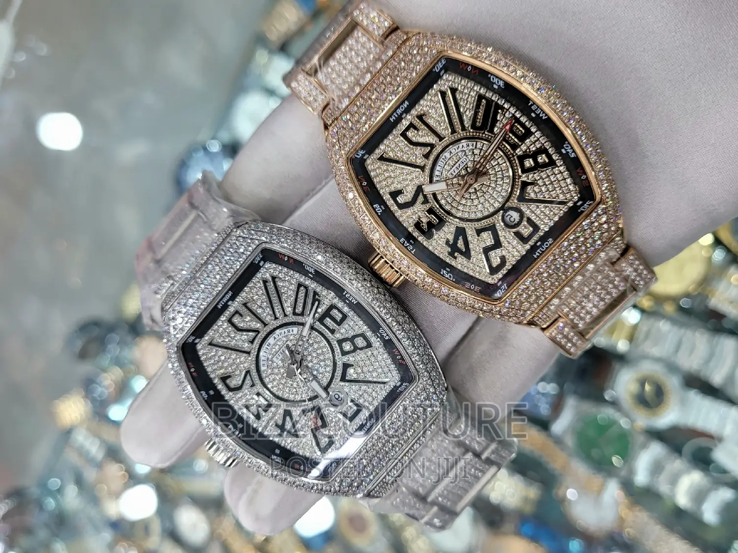 Original FRANCK Muller Iced Out Watch Available in Store
