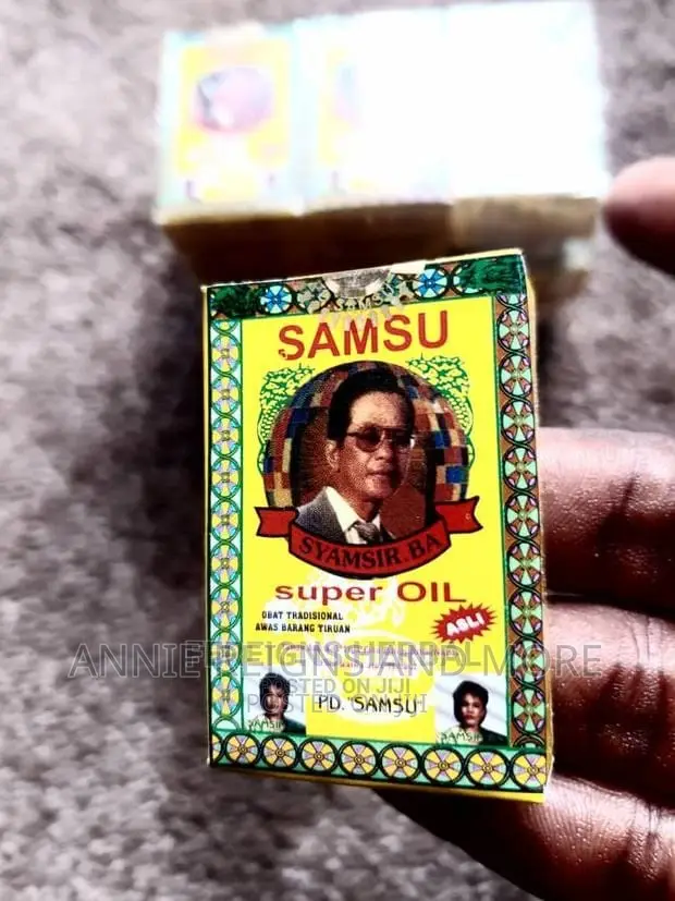 Original Samsu Oil for Long Lasting Erection Full Bottle(12 Bottle S)