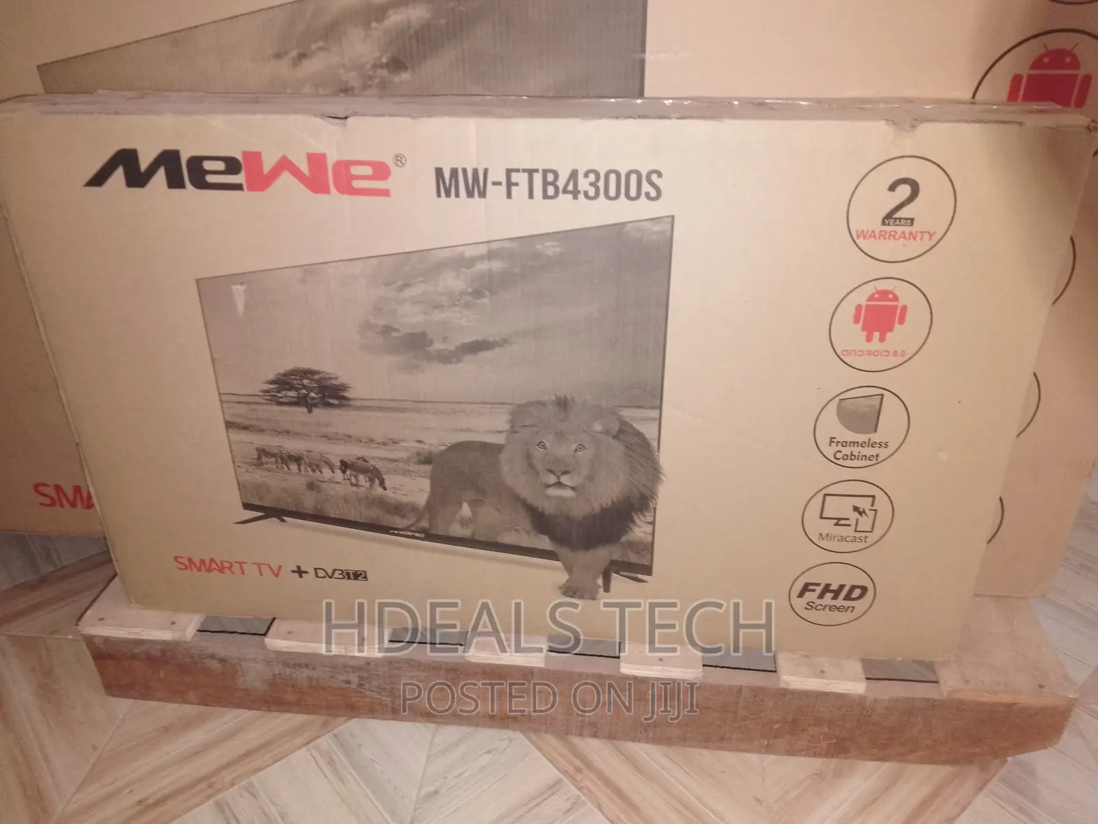 Mewe Mw-Ftb4300s 43 Inches Smart Tv