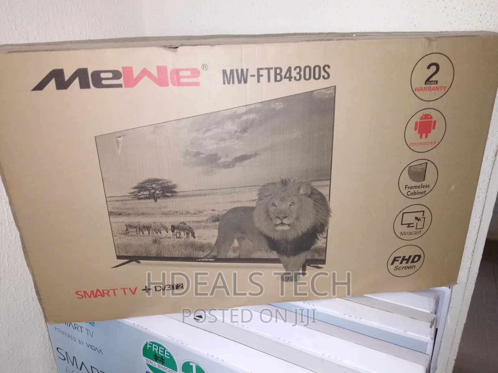 Mewe Mw-Ftb4300s 43 Inches Smart Tv