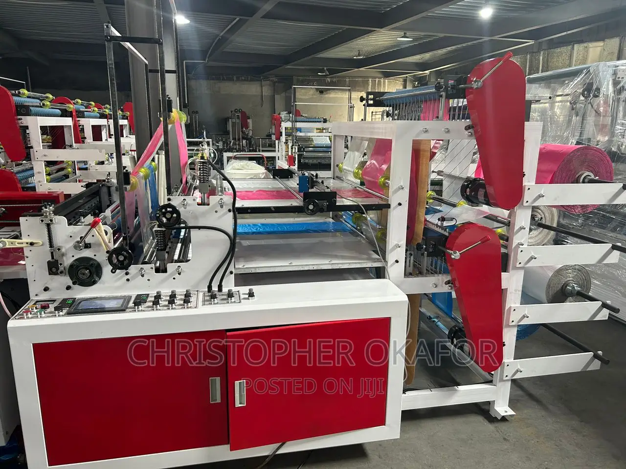 Cutting, Sealing and Punching Machine
