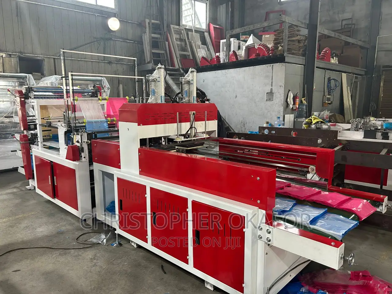 Nylon Cutting Sealing and Punching Machine
