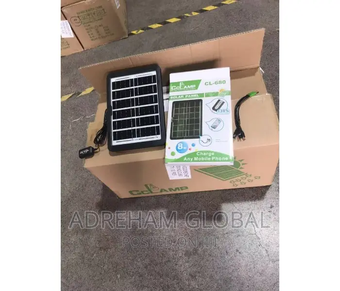 Solar Phone Charger With Usb Cords