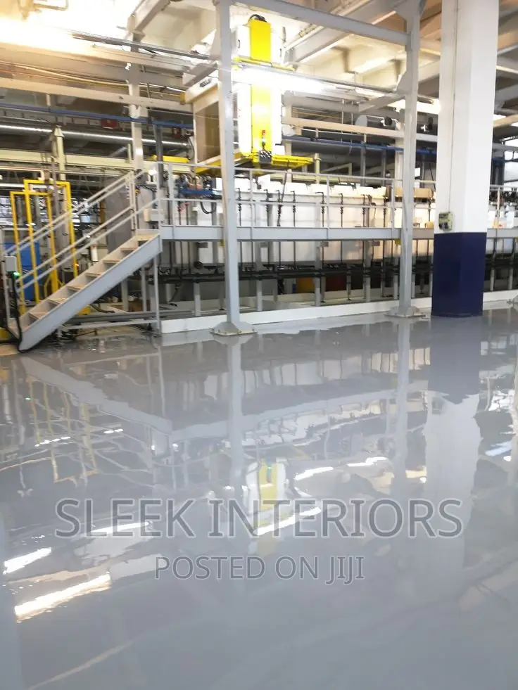 Forklift Supported Epoxy
